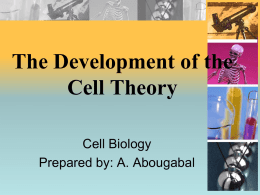 1- Cell Theory - WordPress.com