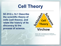 L.14.1 Cell Theory Module