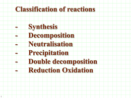 4.4 Oxidation Reduction Redox An introduction to