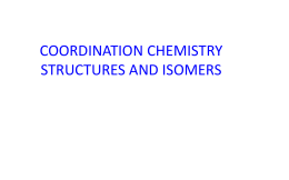 Coordination Chem