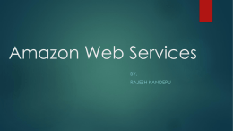 Amazon Web Servicesx