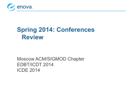 Moscow ACM/SIGMOD Chapter