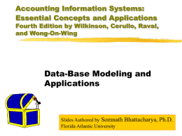 Accounting Information Systems: Essential