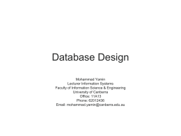 Database Designers