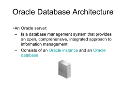 Database Structures
