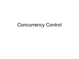 Concurrent Control