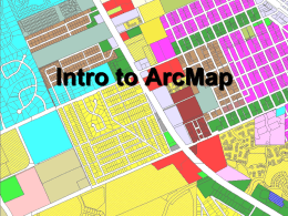 What is ArcMap?