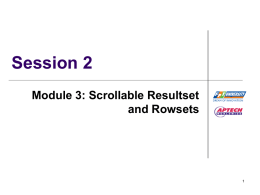 Session2_Module3_Resultset and Rowset - fpt