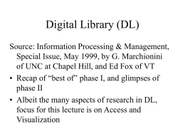 Digital Library (DL)