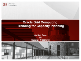 Presentation Headline - Oracle DBA