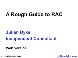 A Rough Guide to RAC