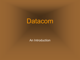 Datacom and Dataquery