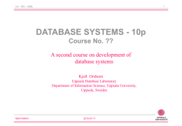 DATABASE SYSTEMS