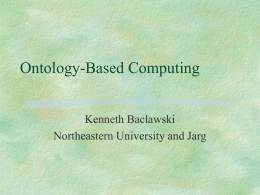 Ontology-Based Computing