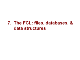 7. The Framework Class Library (FCL)