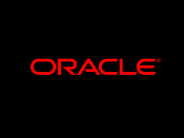 Oracle Database 10g on Windows: Architecture for Performance