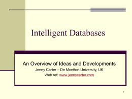 Intelligent Database