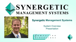 SynergyOne Management System for Schools