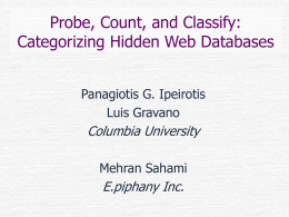 Probe, Count, and Classify: Categorizing Hidden