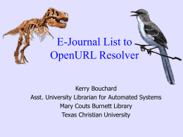 Downloaded - Mary Couts Burnett Library