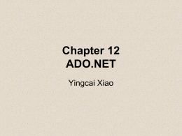 Chapter 10 ASP.NET Security
