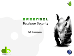 GreenSQL_-_an_Open_Source_database_firewall_