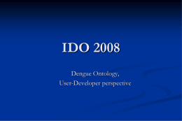 IDO 2008 - Buffalo Ontology Site