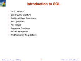 SQL - Computer Science
