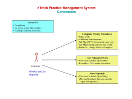 View Allocated Work - eTrack Practice Management Software