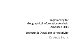 Lecture Powerpoint