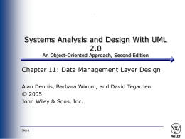 Dennis - Ch 11 Database Design
