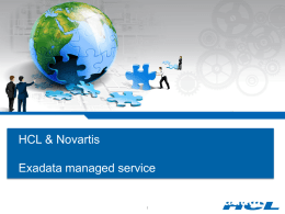 HCL-Exadata-Services