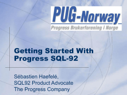 E2: Getting Started With SQL