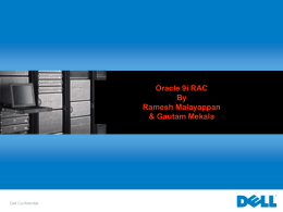 Oracle 9i RAC By Ramesh Malayappan & Gautam Mekala