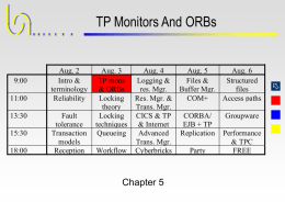 TMs and ORBs - Microsoft Research