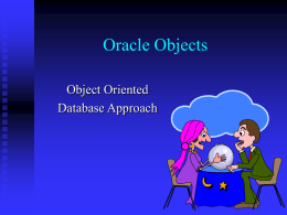 4/9/02 Oracle Objects