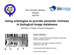 slides - Bio-Ontologies 2016