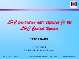 LHC Controls Project - lhc-div-mms.web.cern.ch - /lhc-div-mms
