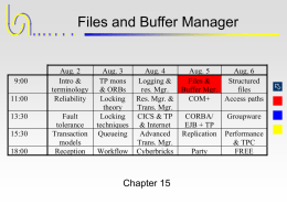 Files and Buffer - Microsoft Research