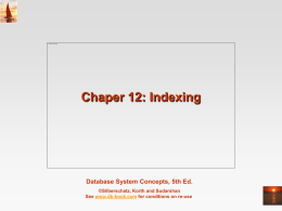 DBInt2-Indexing