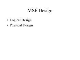 MSF Design