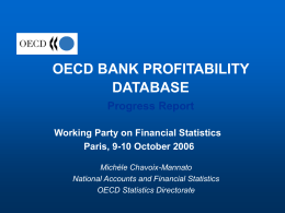 presentation of the financial statistics unit