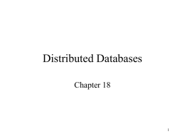 Distributed Databases PPT