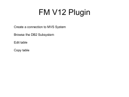 FM V12 Plugin