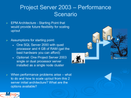 Project Server Database