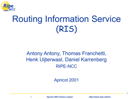 Routing Information Service