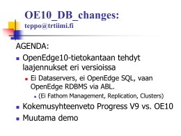 OE10_DB_changes