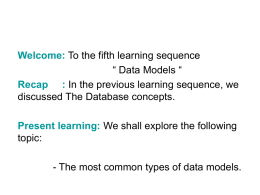 Data Models