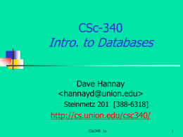 CSc-340 01a