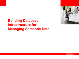 DB-Infrastructure-for-Semantic-Data